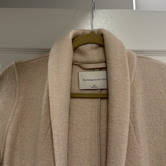 Cream Babaton Overcoat - Picture 2 of 3